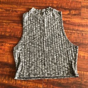 Dark grey tank top
